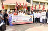 Mangaluru: Street vendors protest eviction drive near Kadri Park
